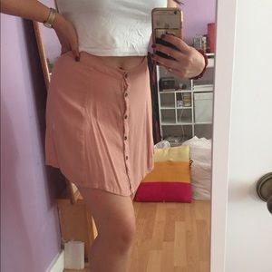 Pink skater skirt